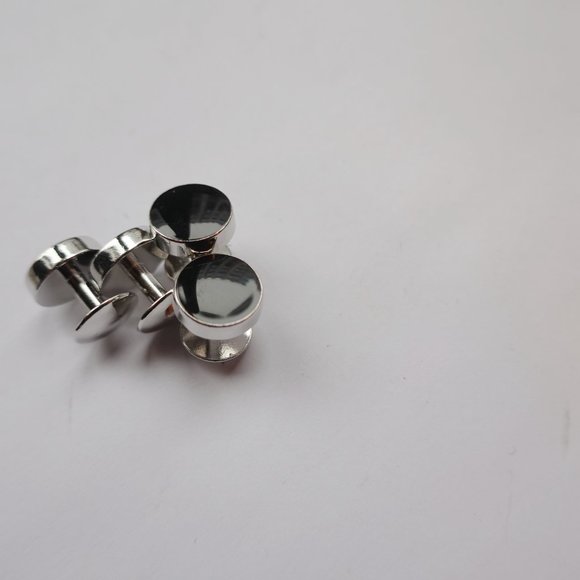 NEW! 4   Black Formal Tuxedo Shirt - Picture 1 of 2